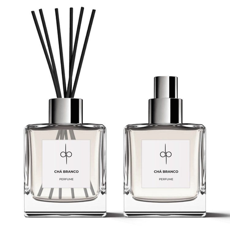 Kit Crystal (Chá Branco) - Aromatizador & Spray