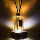 Kit - Difusor (Varetas) Gold 22K & Base Iluminada 