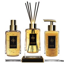 Kit Gold luminação Difusor & Sabonete & Spray & LED