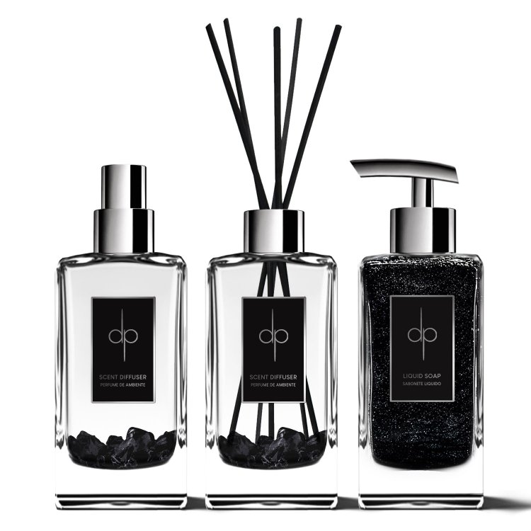 Kit Black Proteção - Aromatizador & Sabonete & Spray