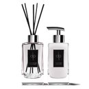 Kit Lavabo Crystal Chá Branco Aromatizador & Sabonete