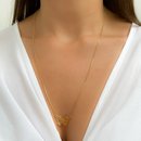 Colar Escapulário Borboleta Banhado a Ouro 18K