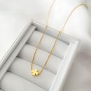Colar Trevo da Sorte Banhado a Ouro 18K