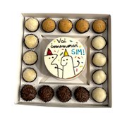 Festa na Caixa Bento Cake Doce de Leite Vai Comemorar