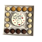 Festa na caixa Bento Cake chocolate Um Bolo Gostoso