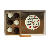 Caixa Amor Bento Cake Chocolate - Um Bolo Gostoso