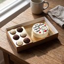 Caixa Amor Bento Cake Chocolate - Um Bolo Gostoso