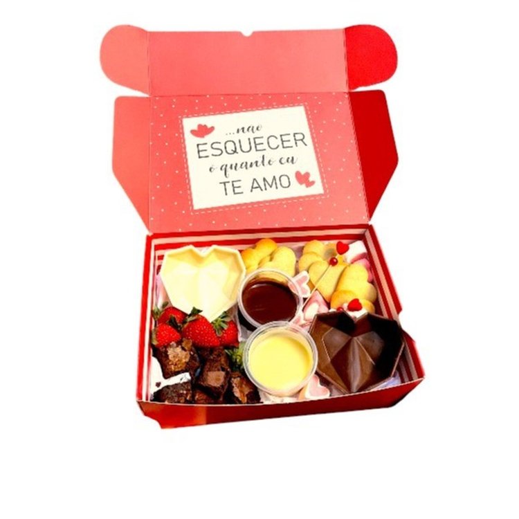 Cesta Fondue Romântica