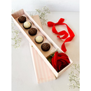 Caixa Você é Especial Brigadeiros e Botão Rosa