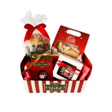 Cesta Natalina Panetone Frutas