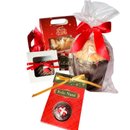 Cesta Natalina Chocotone Artesanal 