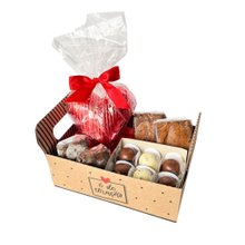 Cesta Amor No Ar de Chocolate