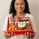 Festa na Caixa Happy Birthday Bolo Bento Cake