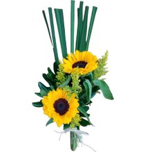Buquê Com Delicados Girassóis