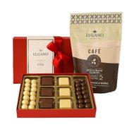 Kit café e Caixa Rígida Vermelha