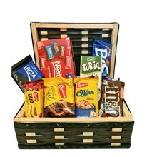 Cesta Simples de Chocolate