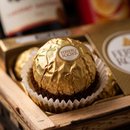  Baú Médio de Vinho com Petiscos