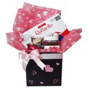 Cesta Raffaello Preta e Rosa 