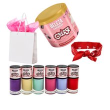 Kit de Esmaltes Coleção Grease e Lenço Bandana