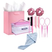 Kit de pentes, escovas e toalha Love My Hair