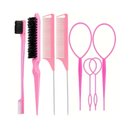 Kit de pentes, escovas e toalha Love My Hair 
