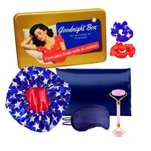 Kit Presente Lata de acessórios de cabelo e bem-estar 