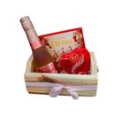 Presente Perfume Espumante e Chocolate Lindt