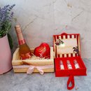 Presente Perfume Espumante e Chocolate Lindt