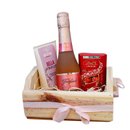 Kit Presente Espumante Hidratante e Chocolate