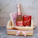 Kit Presente Espumante Hidratante e Chocolate