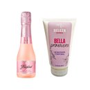 Kit Presente Espumante Hidratante e Chocolate