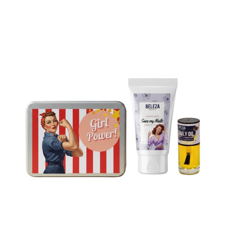 Kit Girl Power mãos e pés hidratados