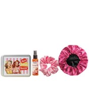 Kit Presente Melhores Amigas Touca de Cetim e Perfume