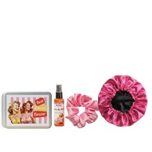 Kit Presente Melhores Amigas Touca de Cetim e Perfume