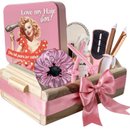 Kit acessórios Love My Hair Beleza Express rosa