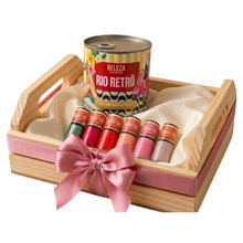 Kit de Esmaltes com Lata Rio Retrô
