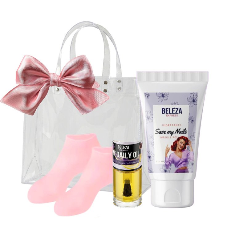 Kit hidratante pés macios Save My Nails