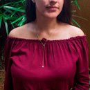 Colar Gravatinha Tifany Only com Zircônias