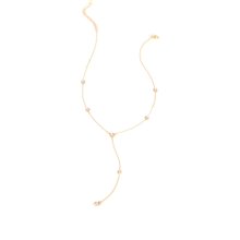 Colar Gravatinha Tifany Small com Zircônias