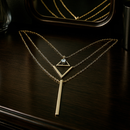  Colar Trio Velmont Ouro Amarelo