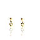 Brinco Infantil & Bebê Love Ouro Amarelo 18K