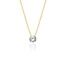 Colar Touch Ponto de Luz Major Ouro Amarelo 18K
