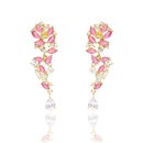 Brinco Lavi Festa Cristal Rose Indiano