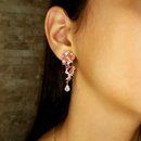 Brinco Lavi Festa Cristal Rose Indiano