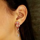 Brinco Lavi Festa Cristal Rose Indiano