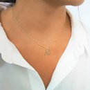 Colar I Love Cats Ouro Amarelo 18K