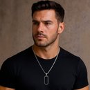 Colar Onix Sentinel em Aço