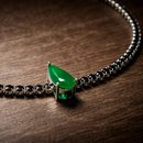 Colar Choker Gota Cristal  Esmeralda Jasmin