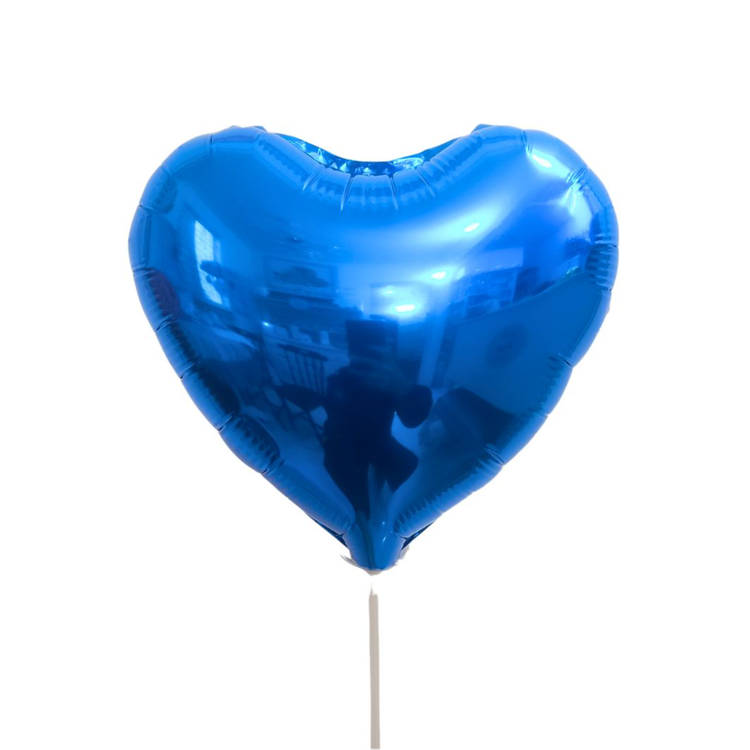 Balão Coração Azul
