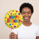 Balão metalizado Aniversário